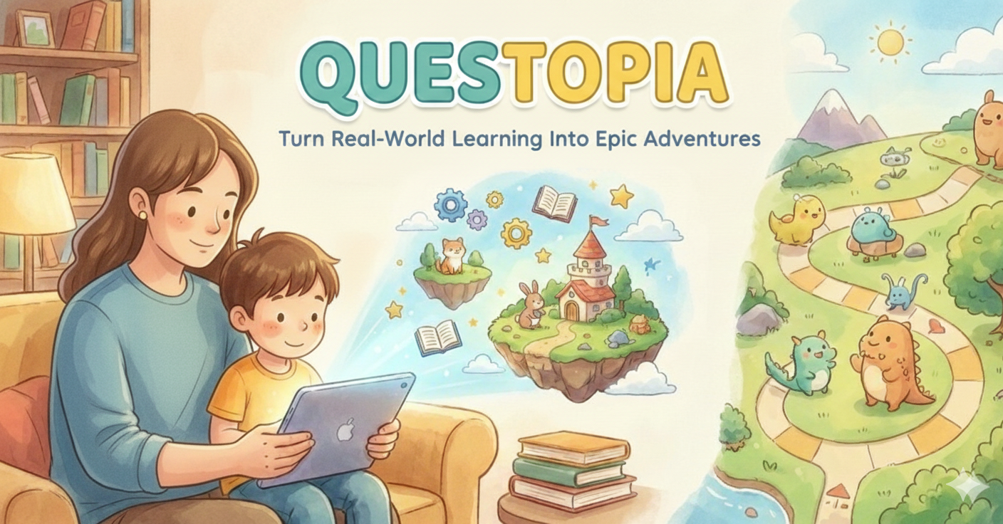 Questopia Mobile Map Questopia - Turn Real-World Learning Into Epic Adventures